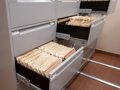 Стеллажи для картотеки