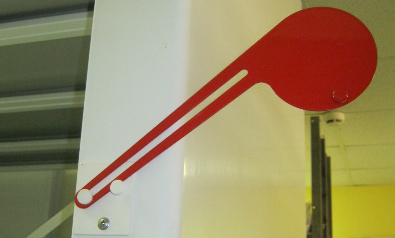 Флажок на мобильный стеллаж